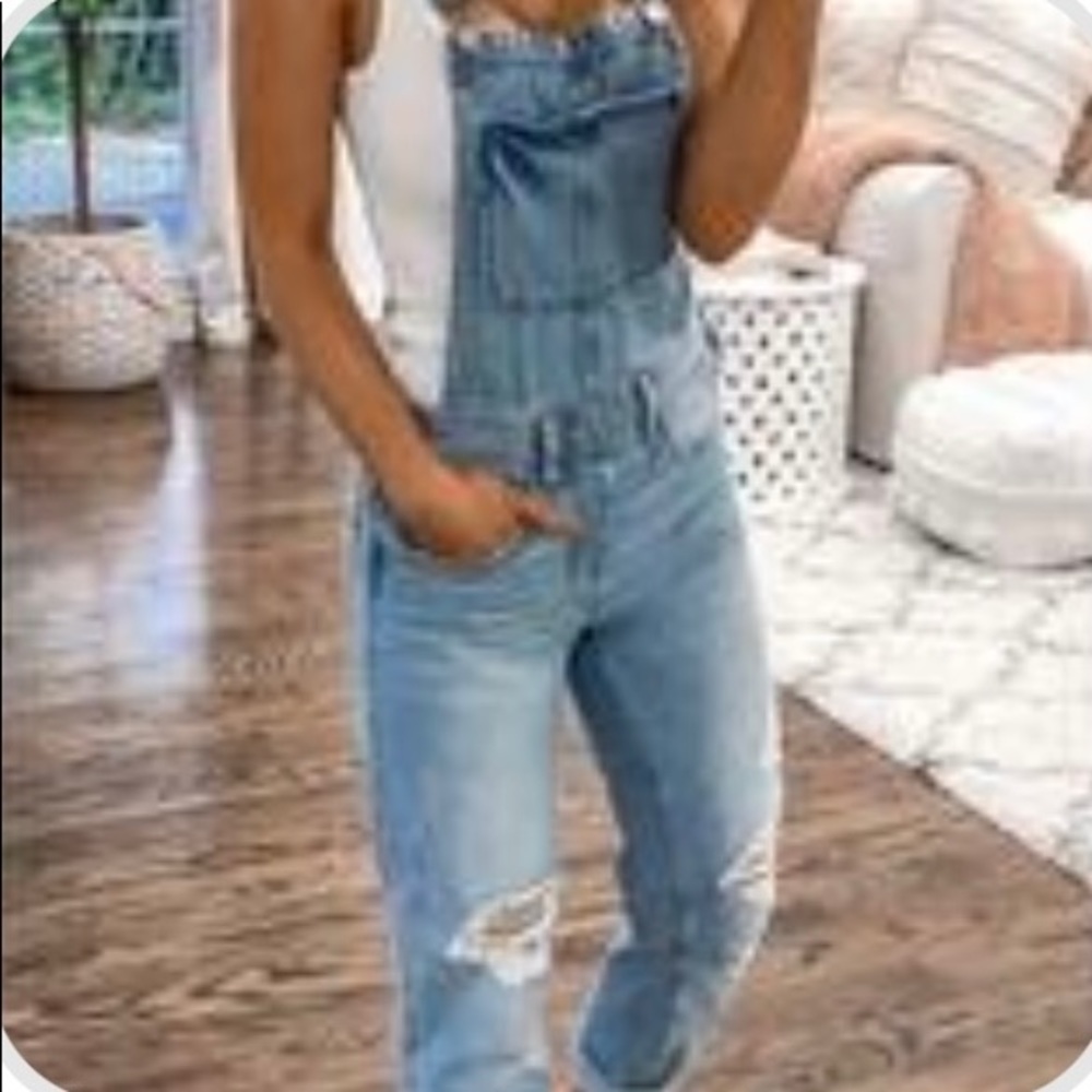 Blue Jean wash overalls